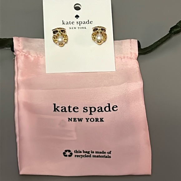 Kate Spade ♠️ “Hoot Owl Studs” 🦉 - Picture 3 of 3